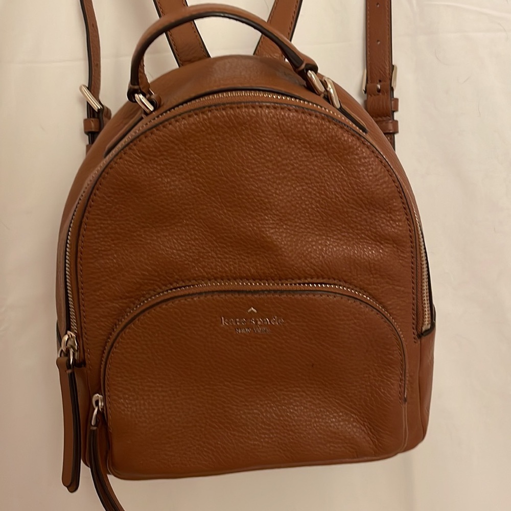 kate spade Brown Leather Mini Backpack